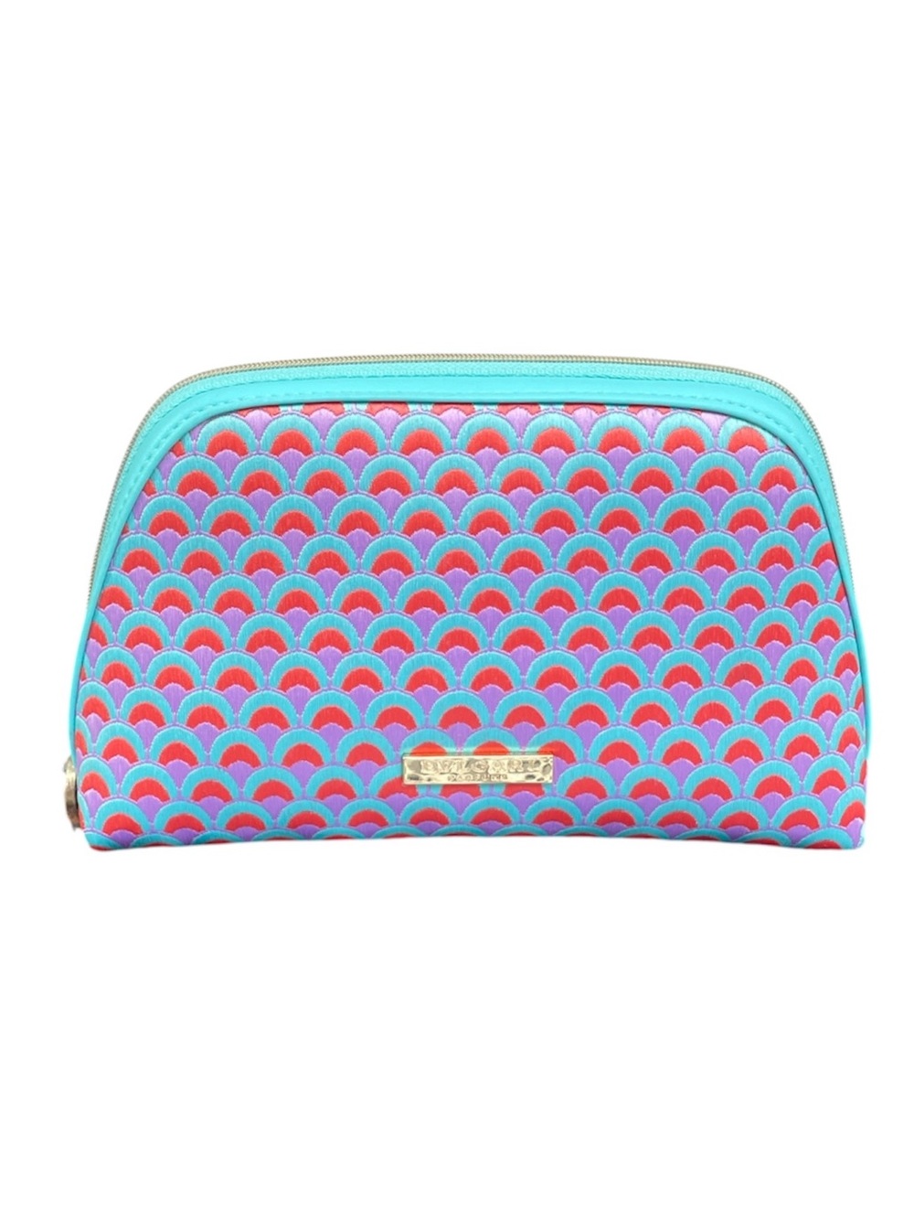 Bvlgari Parfums Elegant Pouch Makeup Bag Clutch Novelty New
